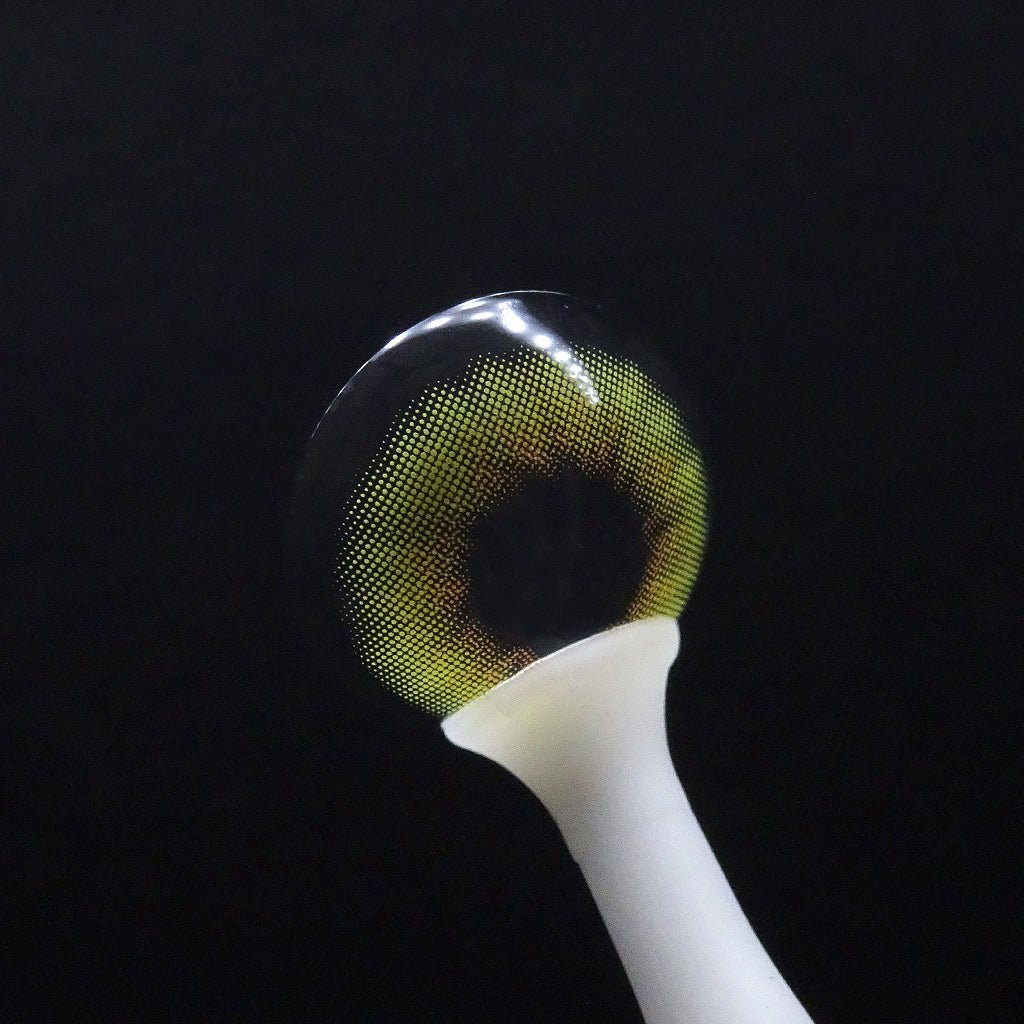 Olive Sherbet colored contacts for Astigmatism ｜ M1694 - My ToricDILEN (N) D027 Olive Toric [1694]